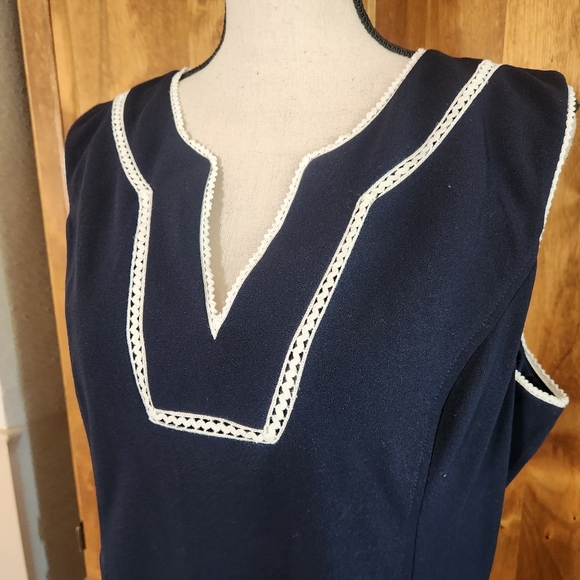 Tommy Hilfiger Blue Work Dress | 16 - Picture 2 of 6